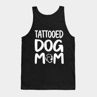 Tattooed Dog Mom Dog Trainer Tank Top